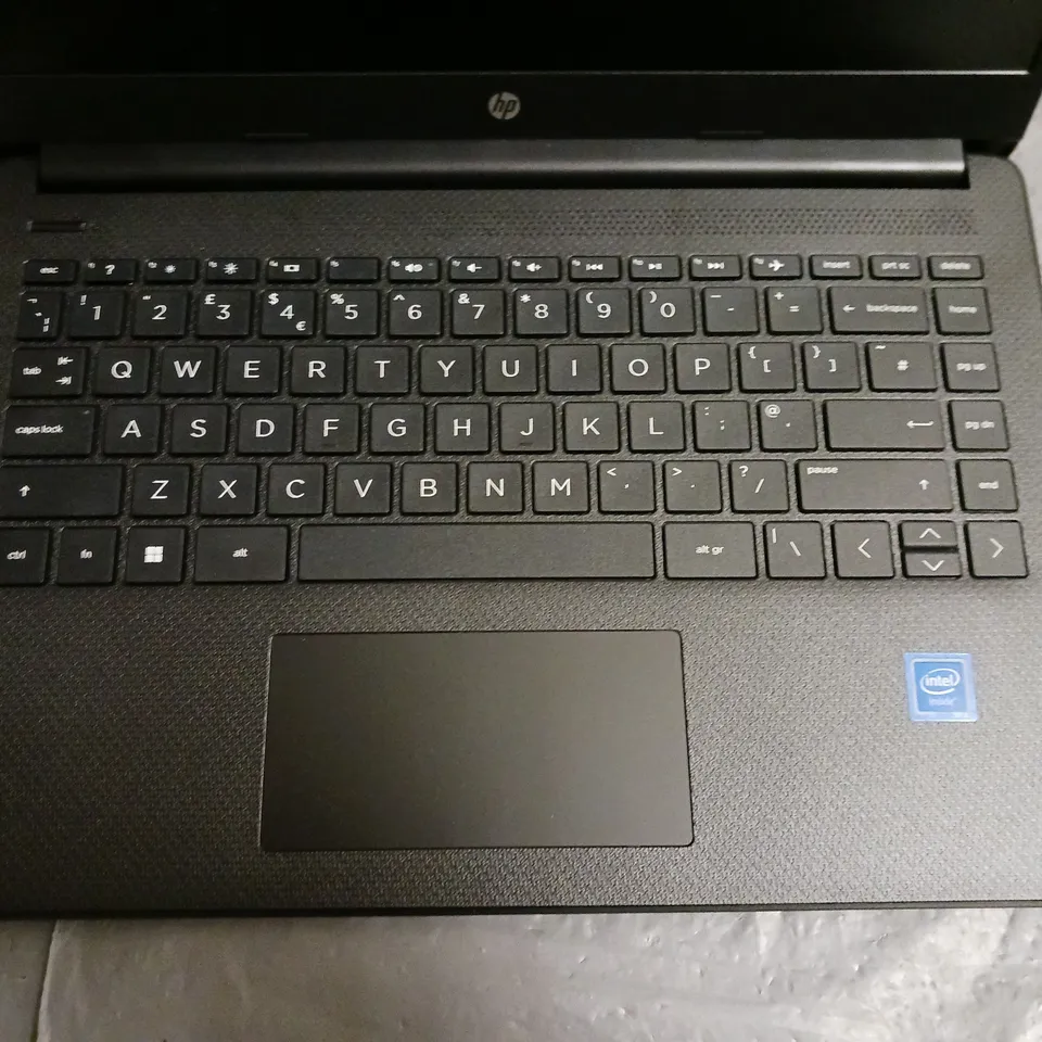 BOXED HP INTEL CELERON 128GB SSD LAPTOP IN BLACK - 14S-DQ0034NA