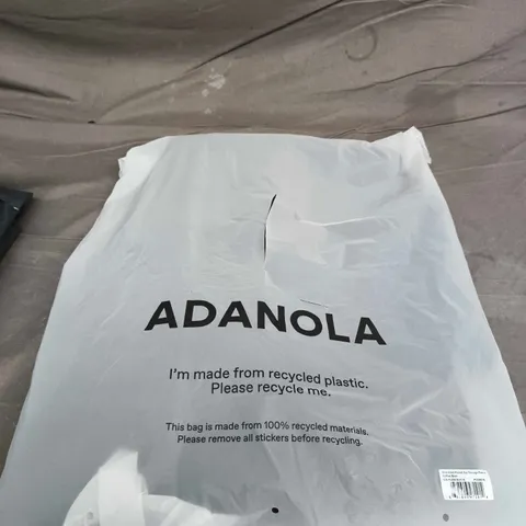 ADANOLA OVERSIZED POCKET ZIP-THROUGH FLEECE – COFFEE BEAN, SIZE S