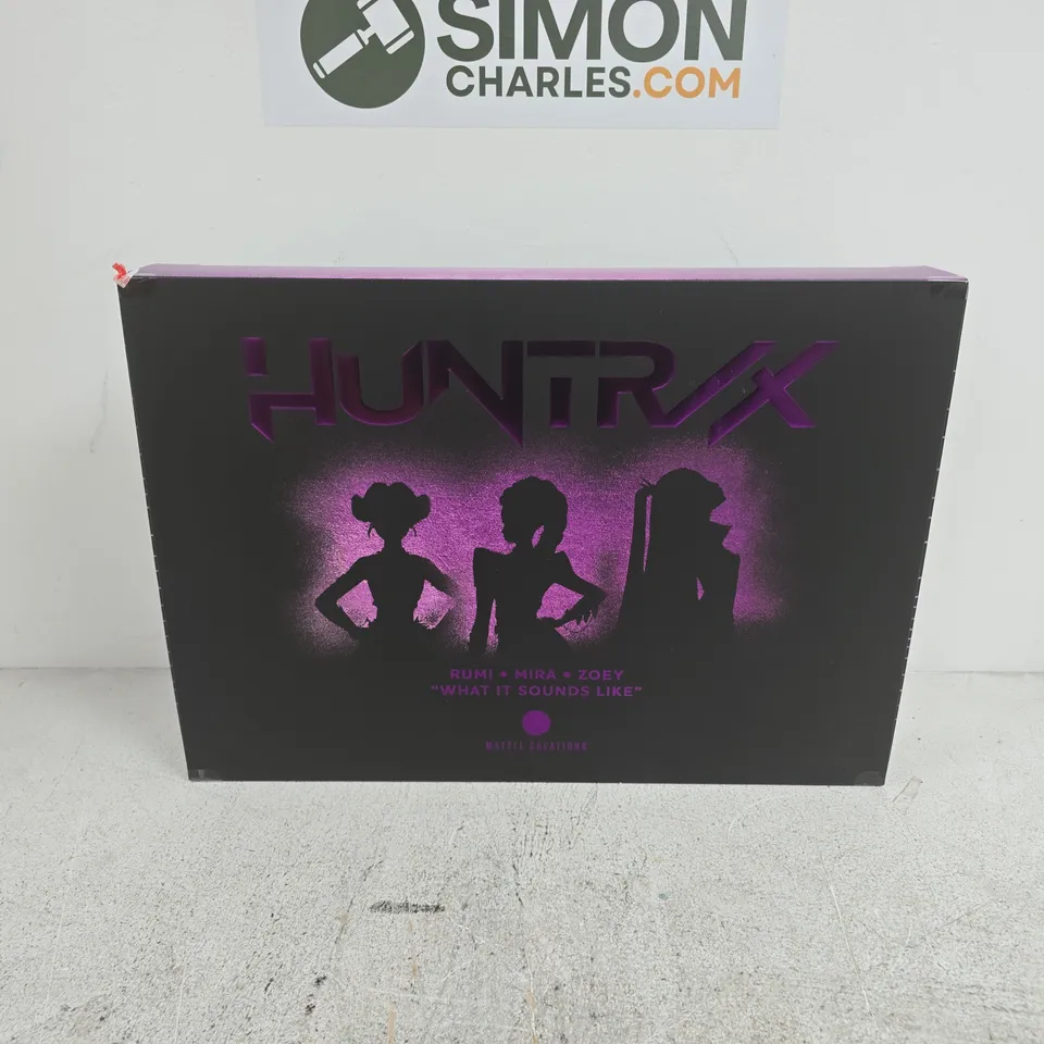 MATTEL CREATIONS KPOP DEMON HUNTERS HUNTR/X "WHAT IT SOUNDS LIKE" 3-PACK COLLECTOR DOLLS BOX SET