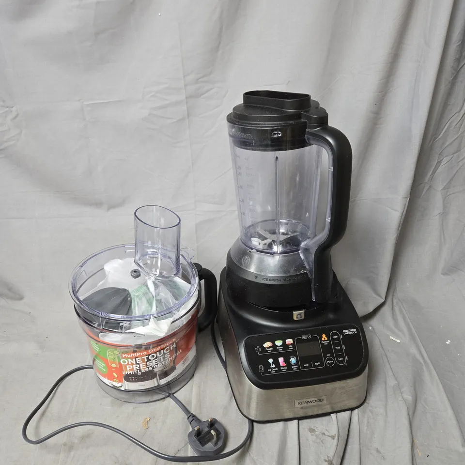 KENWOOD MULTIPRO ONETOUCH 3IN1 FOOD PROCESSOR