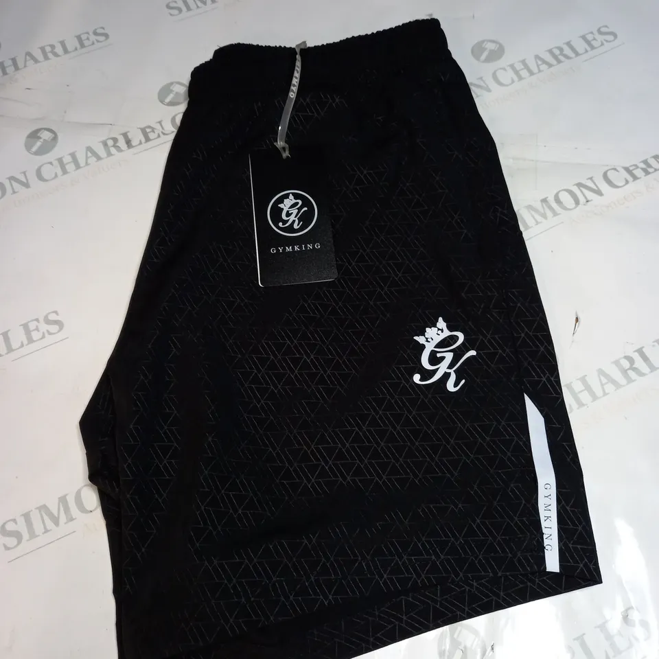 GYMKING DEBOSSED ENERGY SHORTS SIZE S