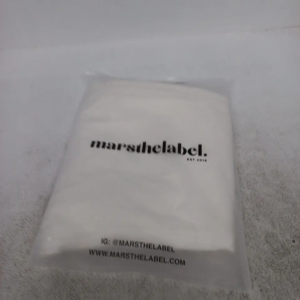 MARS THE LABEL WHITE TROUSERS – UK 8