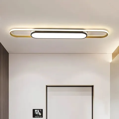 A BOXED MUSCATO 1-LIGHT 110CM LED FLUSH MOUNT CEILING LAMP 