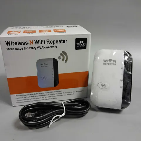 BOXED WIRELESS-N WIFI REPEATER