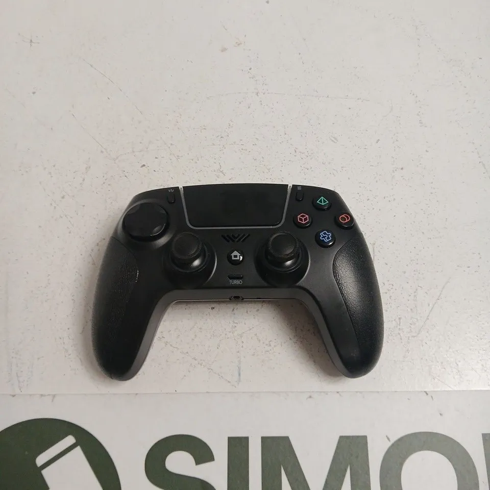 PLAYSTATION-STYLE WIRELESS CONTROLLER – BLACK (TURBO BUTTON) 