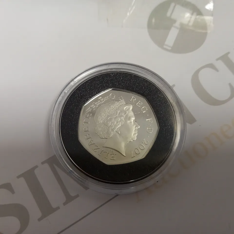 BE PREPARED 1907-2007 COLLECTABLE 50P COIN