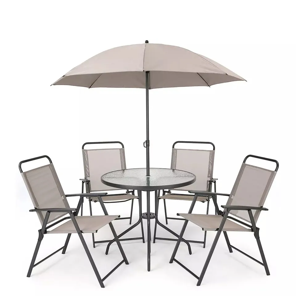 BOXED SANTA ROSA 6-PIECE DINING SET (1 BOX) - COLLECTION ONLY RRP £129.99