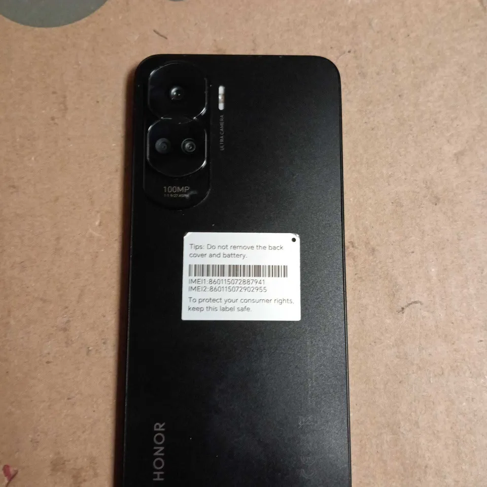 HONOR 90 LITE SMARTPHONE – BLACK, 100MP ULTRA CAMERA