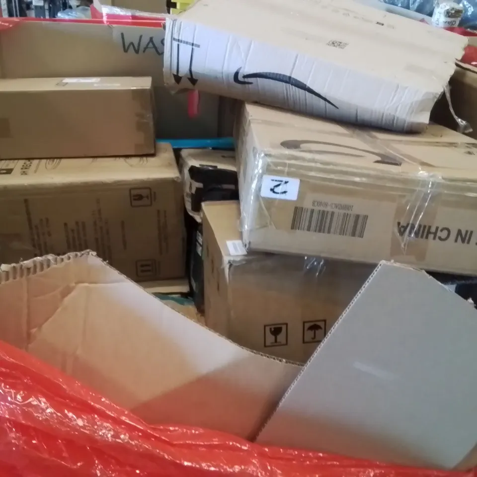 PALLET OF ASSORTED HOUSEHOLD GOODS AND PRODUCTS TO INCLUDE;OSMOSIS COUNTERTOP UNIT,AREA RUG,BATHMAT 