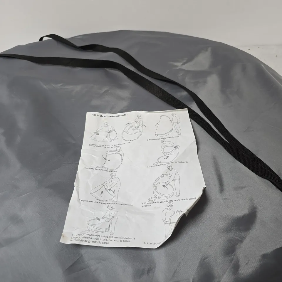 POP UP TENT IN CARRY CASE SIZE UNSPECIFIED