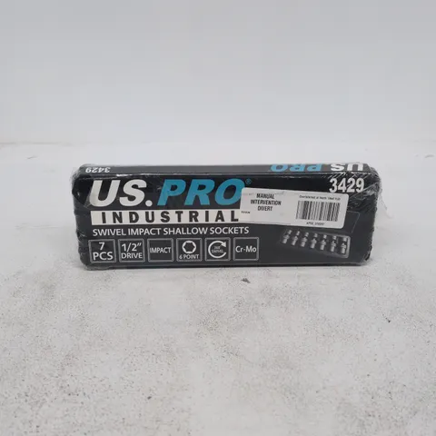 us pro industrial swivel impact shallow sockets