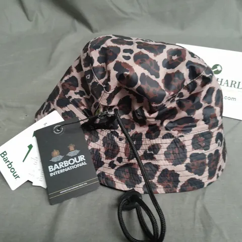 BARBOUR REVERSIBLE BUCKET HAT - S
