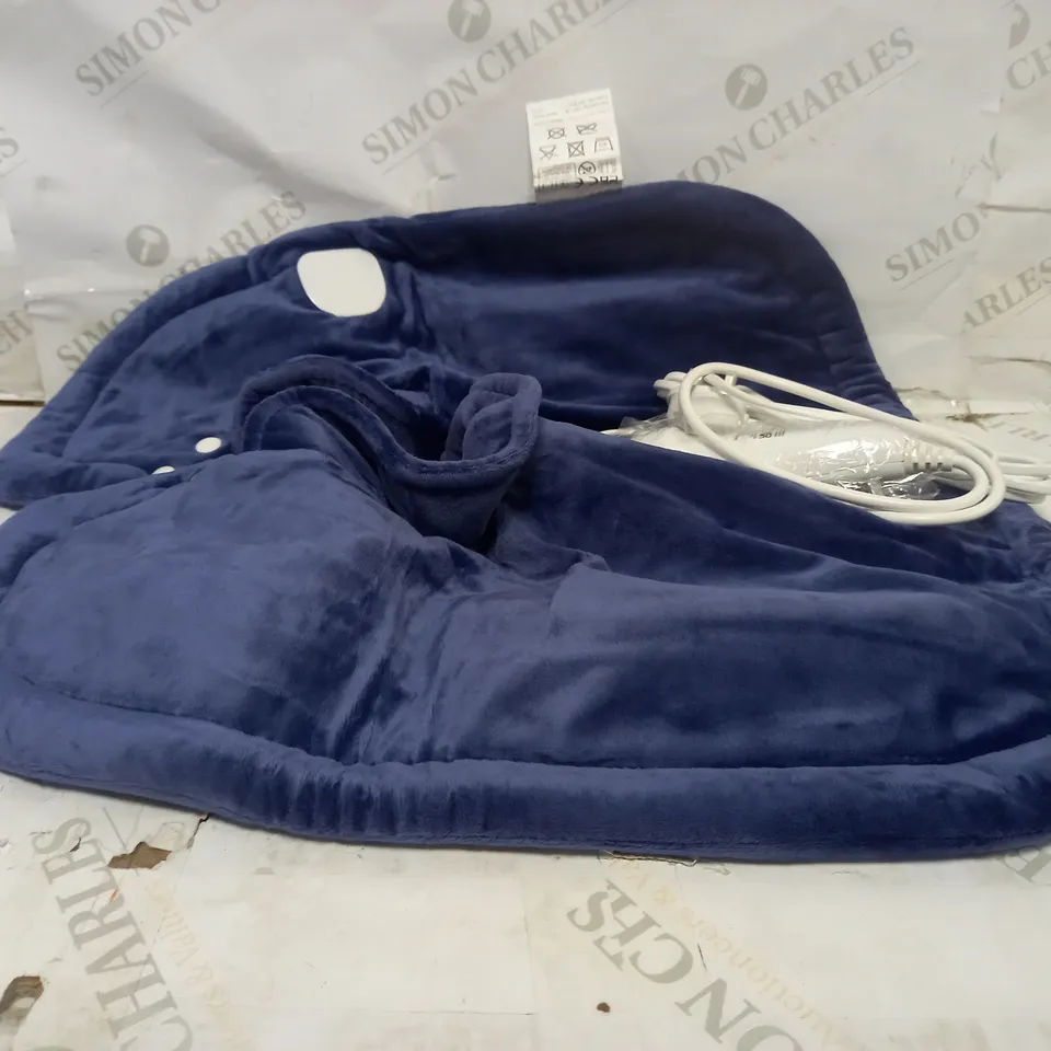 COZEE HOME HEATED SHOULDER WARMER NAVY