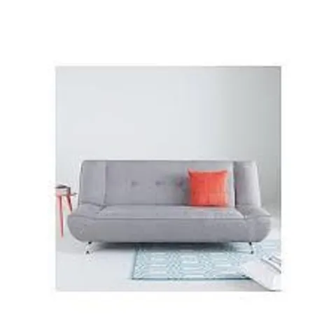 BOXED LIMA FABRIC SOFA BED - GREY (1 BOX)