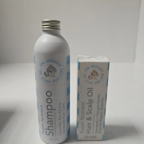 SUPER NUTRIENT SHAMPOO 280ML & HAIR & SCALP OIL 50ML – HAIR CARE SET