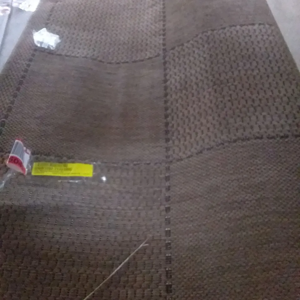 LILLIAN FLATWEAVE BROWN/BLACK RUG 160X225CM