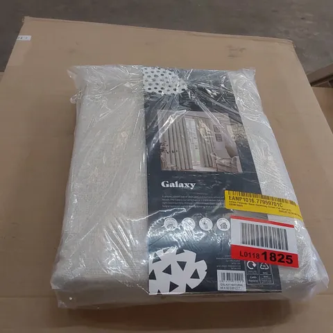 BAGGED GALAXY POLYESTER ROOM DARKENING CURTAINS - 90 x 90"
