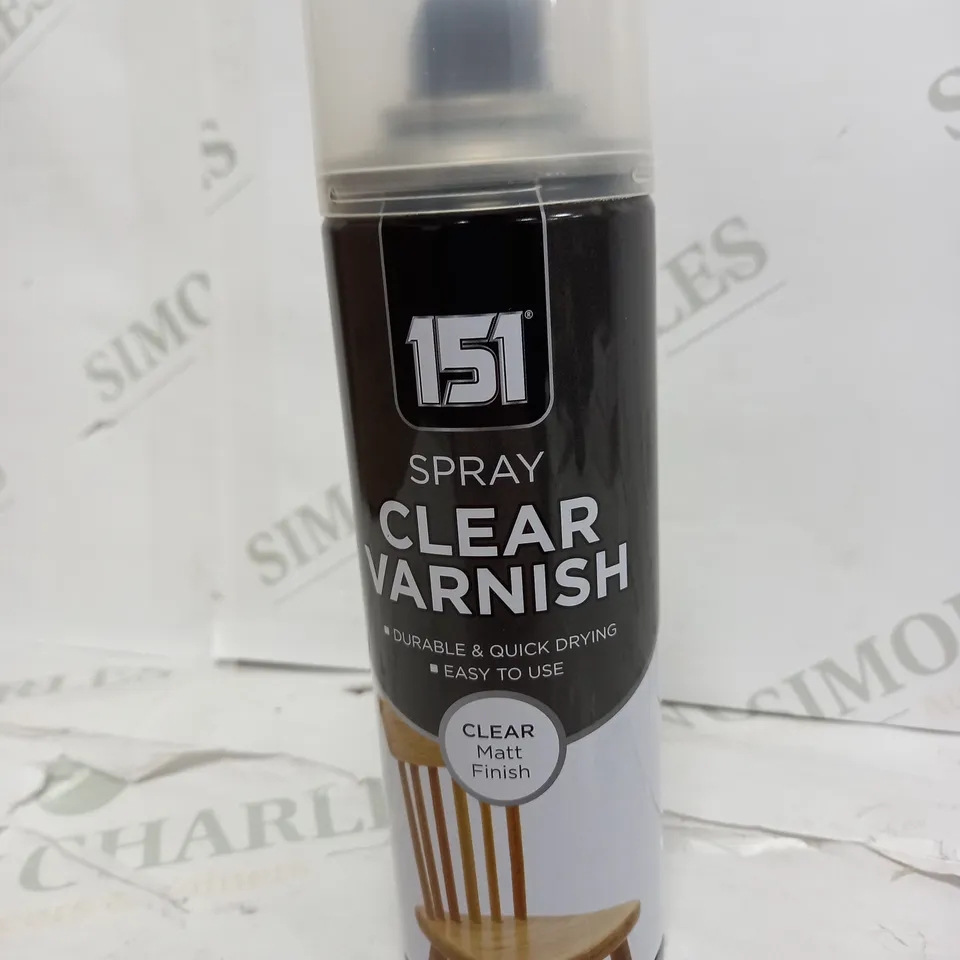 BOX OF 12 151 CLEAR VARNISH BOTTLES