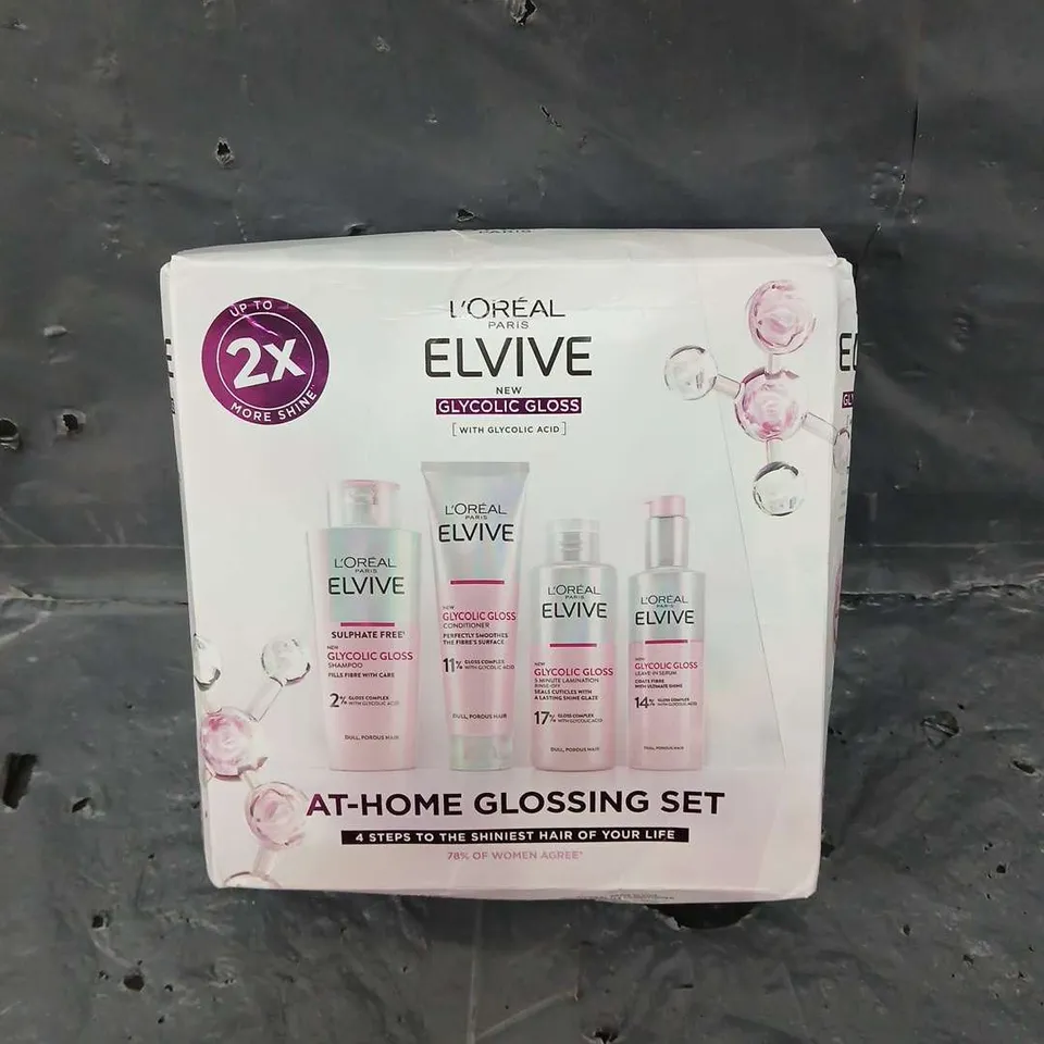 LOREAL ELVIVE GLOSSING SET 