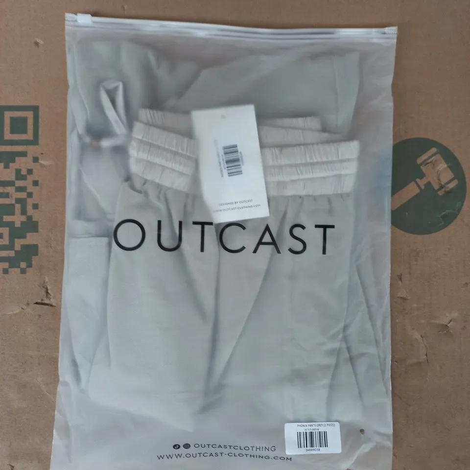 BAGGED OUTCAST PHONIX PANTS IN GREY SIZE MEDIUM