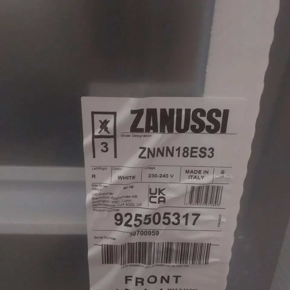 ZANUSSI ZNNN18ES3 FRIDGE FREEZER RRP £734.00
