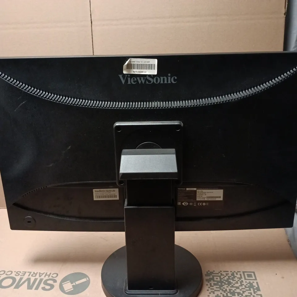 VIEWSONIC VG2433-LED LCD MONITOR