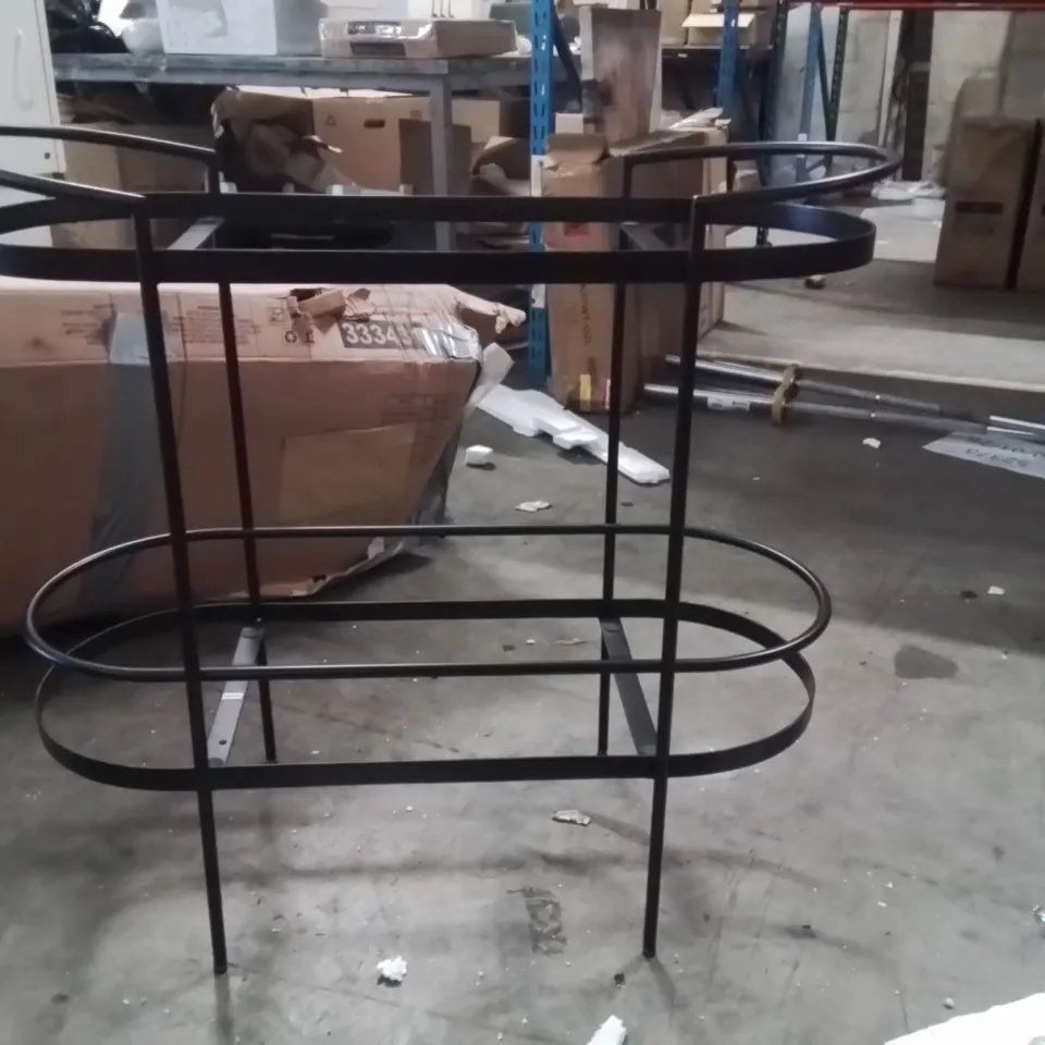 BOXED MANHATTAN DRINKS TROLLEY 