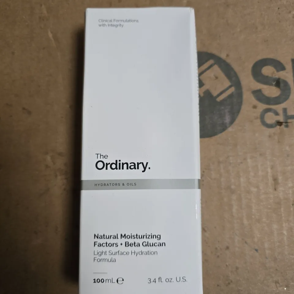 THE ORDINARY NATURAL MOISTURIZING FACTORS + BETA-GLUCANE – 100 ML