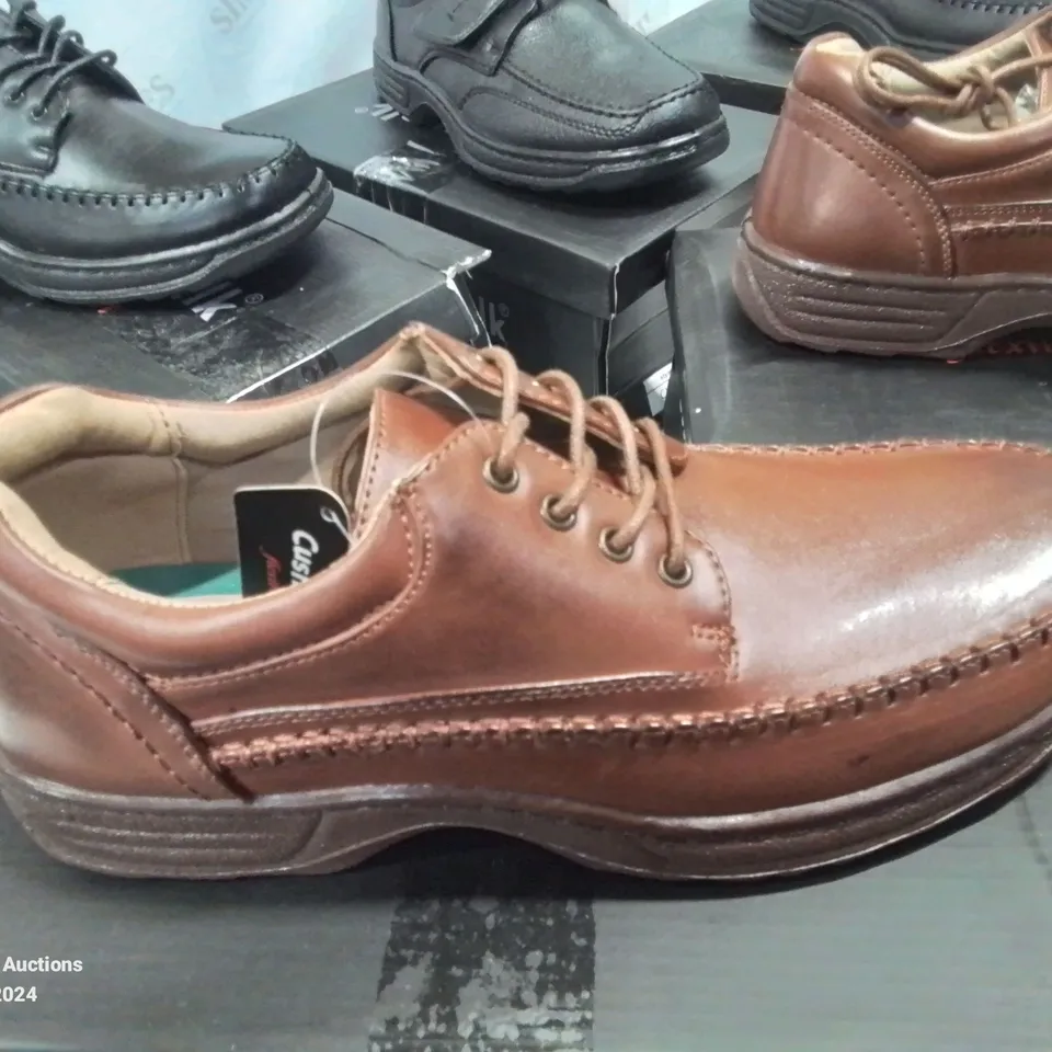 SELECTION OF BOXED CUSHION-WALK LEATHER SHOES, (STYLES, COLOURS AND SIZES VARY)