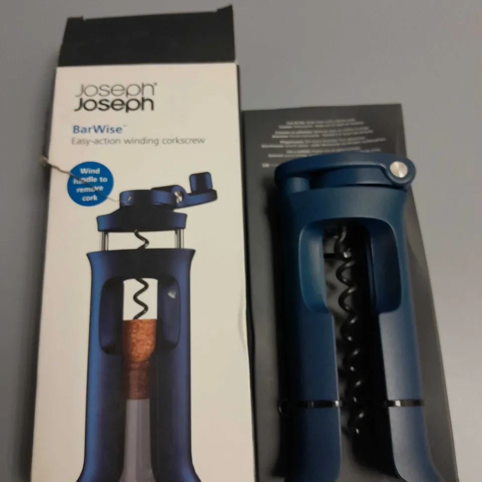 BOXED JOSEPH JOSEPH BARWISE WINDING CORKSCREW