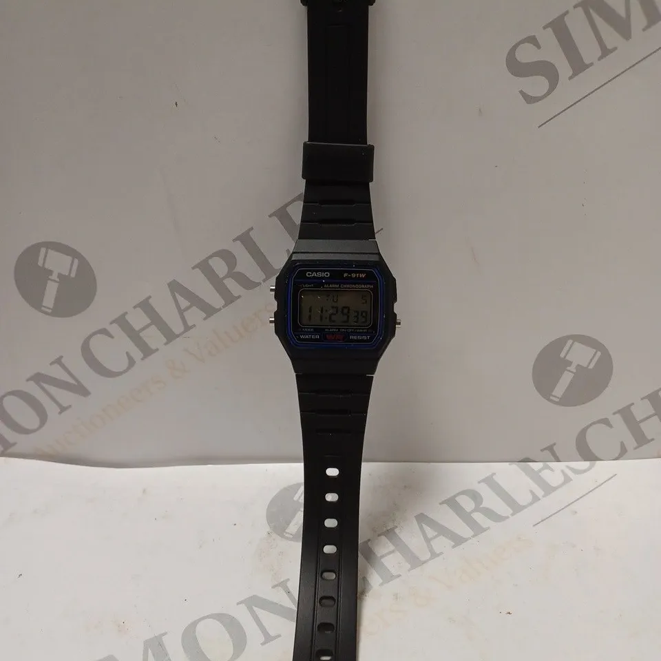 CASIO F-91W DIGITAL SPORTS WATCH 