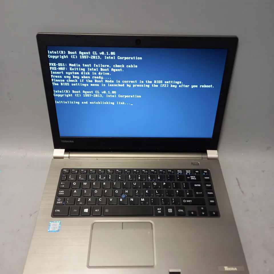 TOSHIBA TECRA A40-C LAPTOP IN SILVER