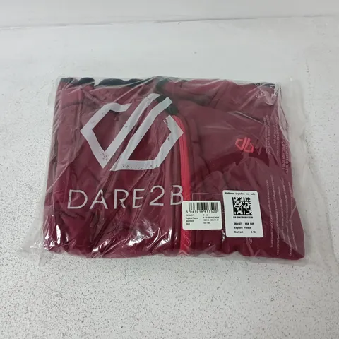 APPROXIMATELY 16 BRAND NEW DARE2B KIDS EXPLORE FLEECES IN BEETROOT - 9-10