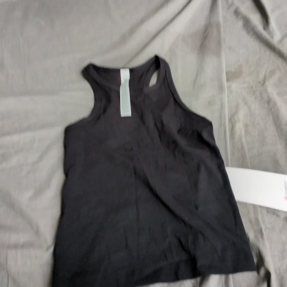 LULULEMON ALIGN WAIST-LENGTH RACERBACK TANK TOP – WOMEN, BLACK, UK 8 (US 4)