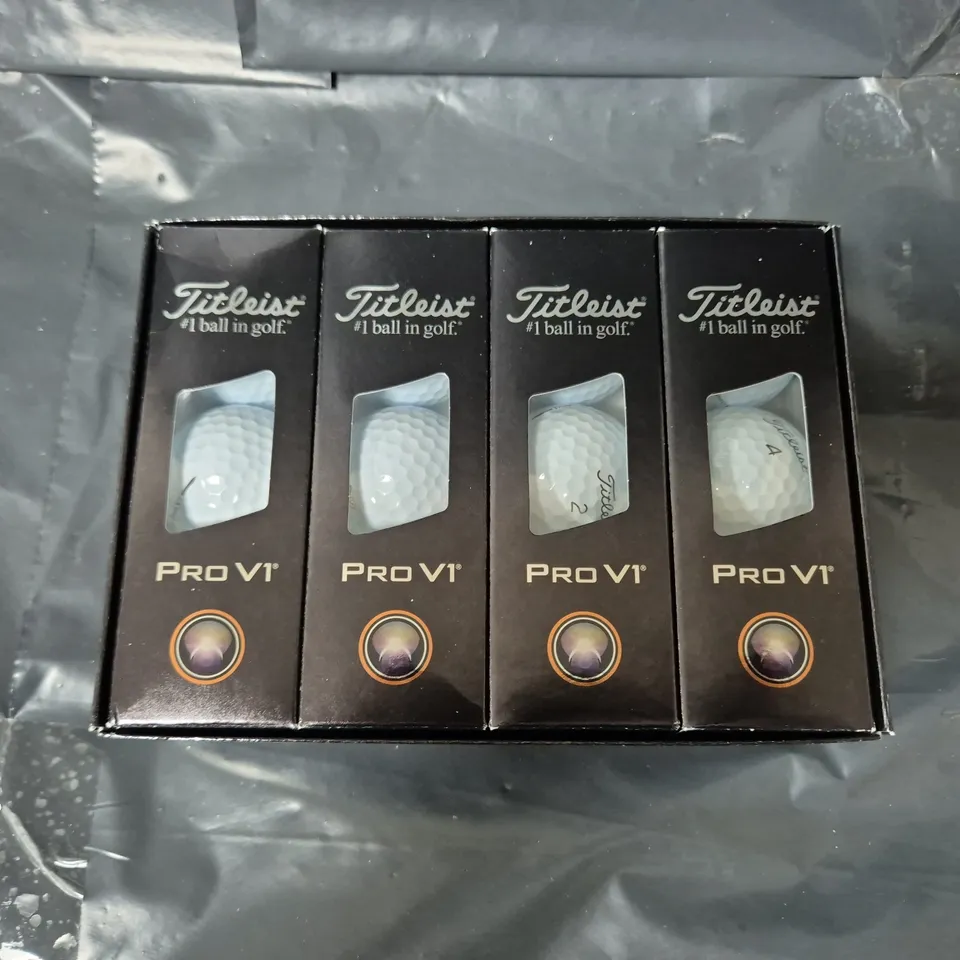 BOXED TITLEIST PRO V1 GOLF BALLS