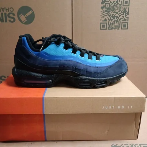 NIKE AIR MAX 95 SP TRAINERS – UK 14 – BLUE/BLACK