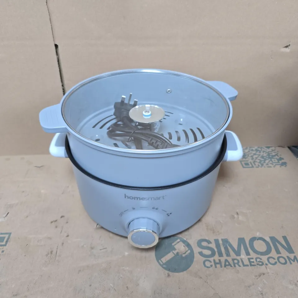BOXED HOMESMART ELECTRIC HOT POT AND STEAMER