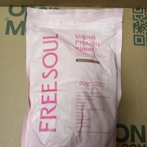 FREE SOUL VEGAN PROTEIN BLEND – CHOCOLATE FLAVOUR