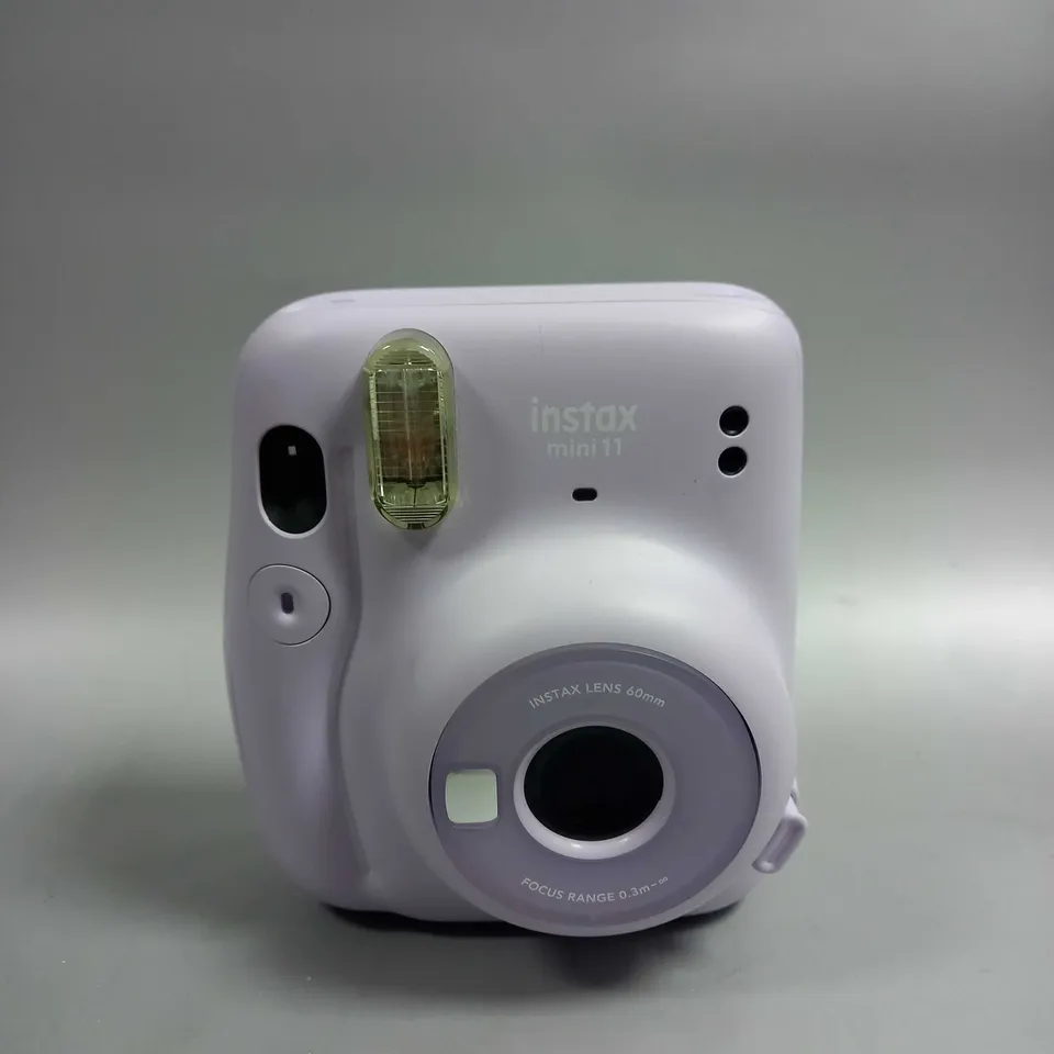 INSTAX MINI 11 INSTANT CAMERA IN SOFT LAVENDER  RRP £31.5
