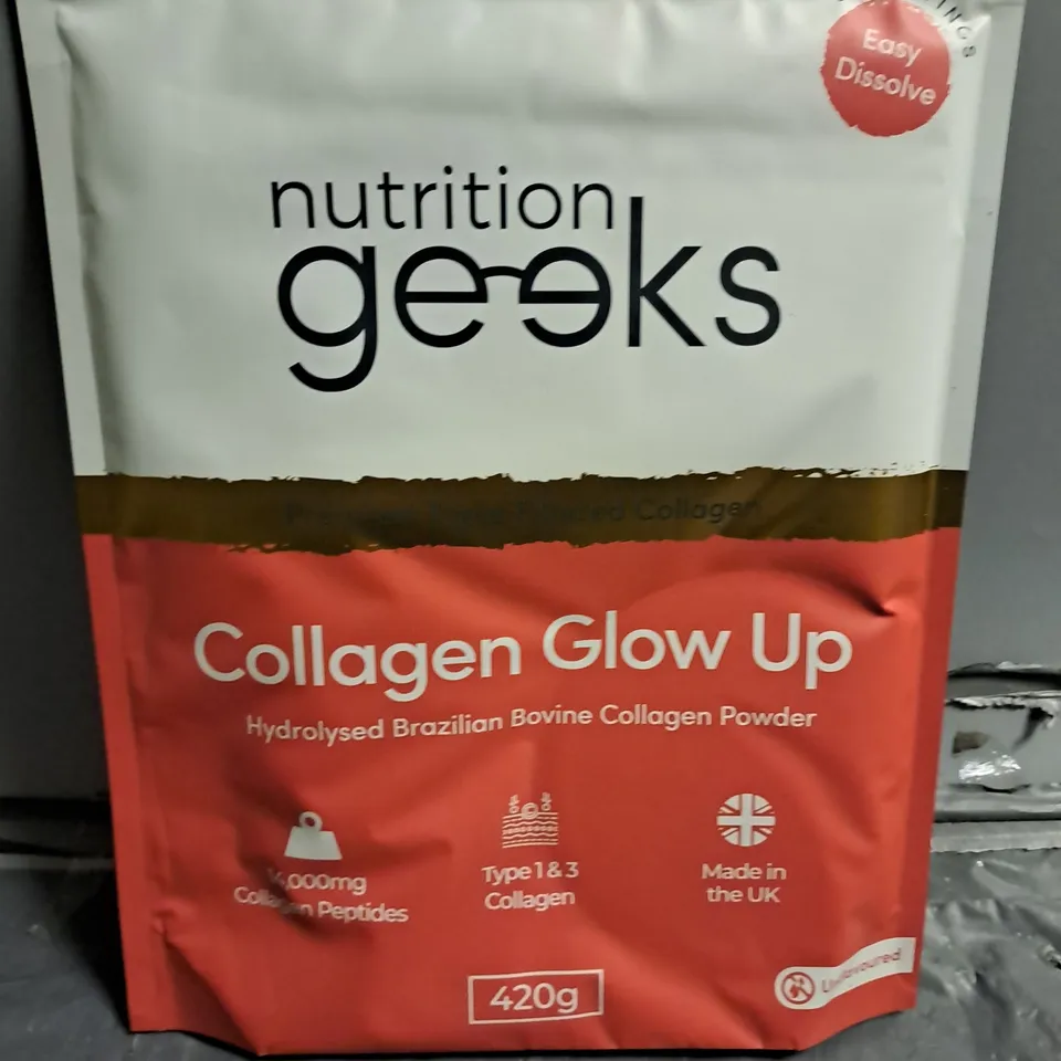 NUTRITION GEEKS COLLAGEN GLOW UP - 420G