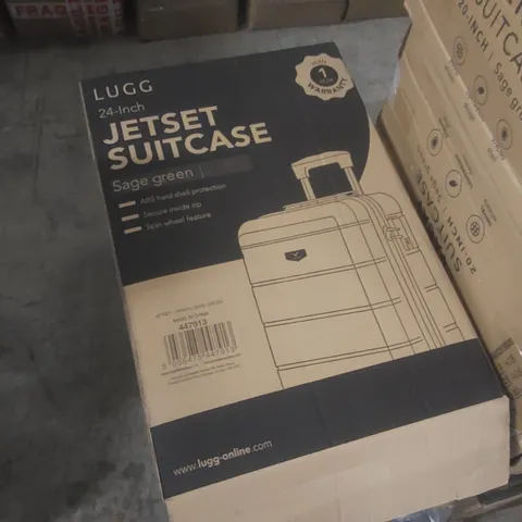 BOXED LUGG TRAVEL SUITCASE