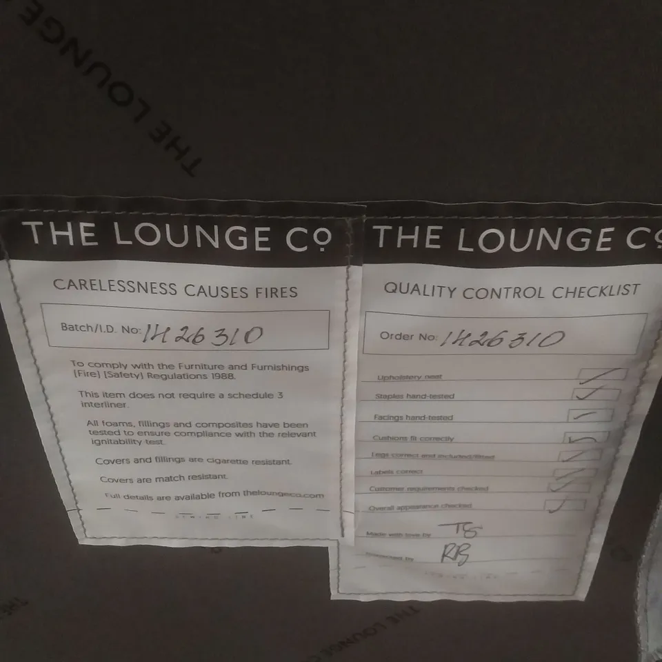 QUALITY BRITISH DESIGNER LOUNGE CO. FOOTSTOOL GREY PLUSH FABRIC