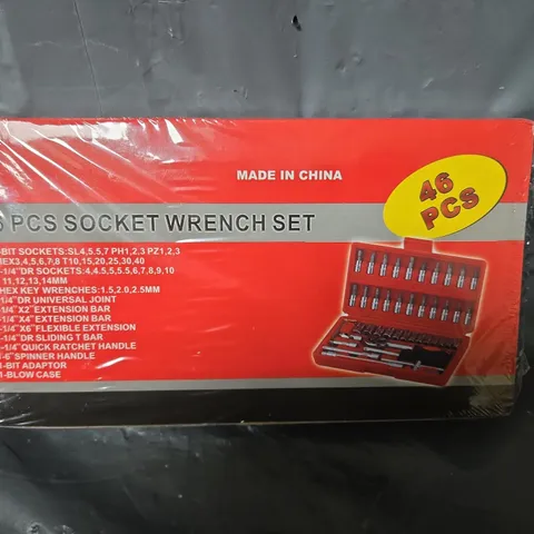 10 BOXED UNBRANDED 46 PIECE SOCKET WRENCH SETS - COLLECTION ONLY