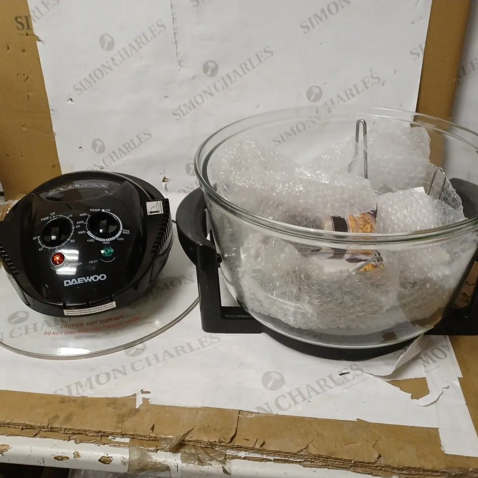 DAEWOO DELUXE 17L 1300W HALOGEN AIR FRYER 