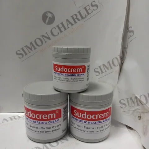 THREE SUDOCREM ANTISEPTIC HEALING CREAM