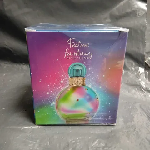 BOXED AND SEALED FESTIVE FANTASY BRITANY SPEARS EAU DE TOILETTE 100ML