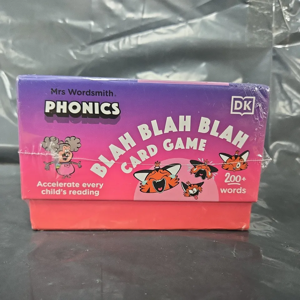 MRS WORDSMITH PHONICS BLAH BLAH BLAH CARD GAME