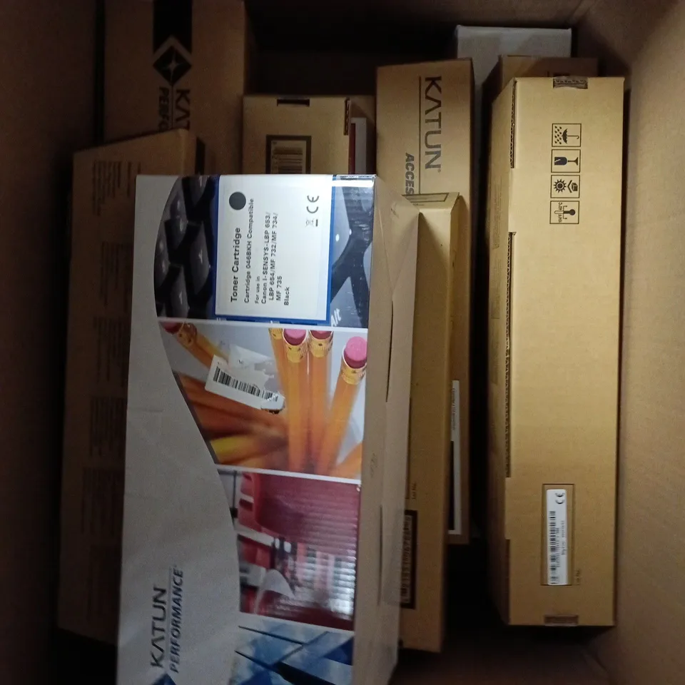 APPROXIMATELY 10 ASSORTED KATSUN TONER CARTRIDGES 