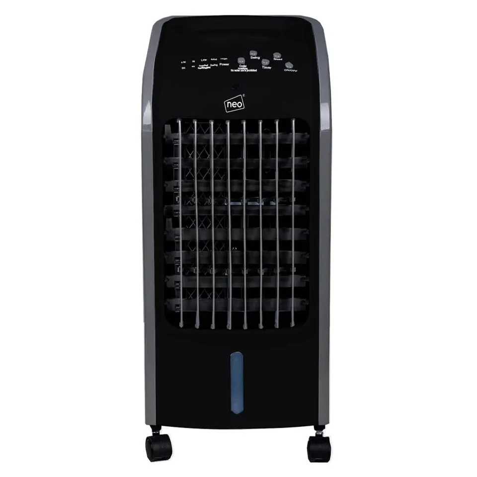 BOXED NEO 4 LITRE 80W OSCILLATING PORTABLE EVAPORATIVE COOLER FAN WITH REMOTE (1 BOX)