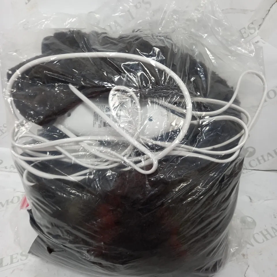 OUTLET COZEE HOME RUCHED FAUX FUR AND VELVETSOFT HEATED SNUGGLE WRAP